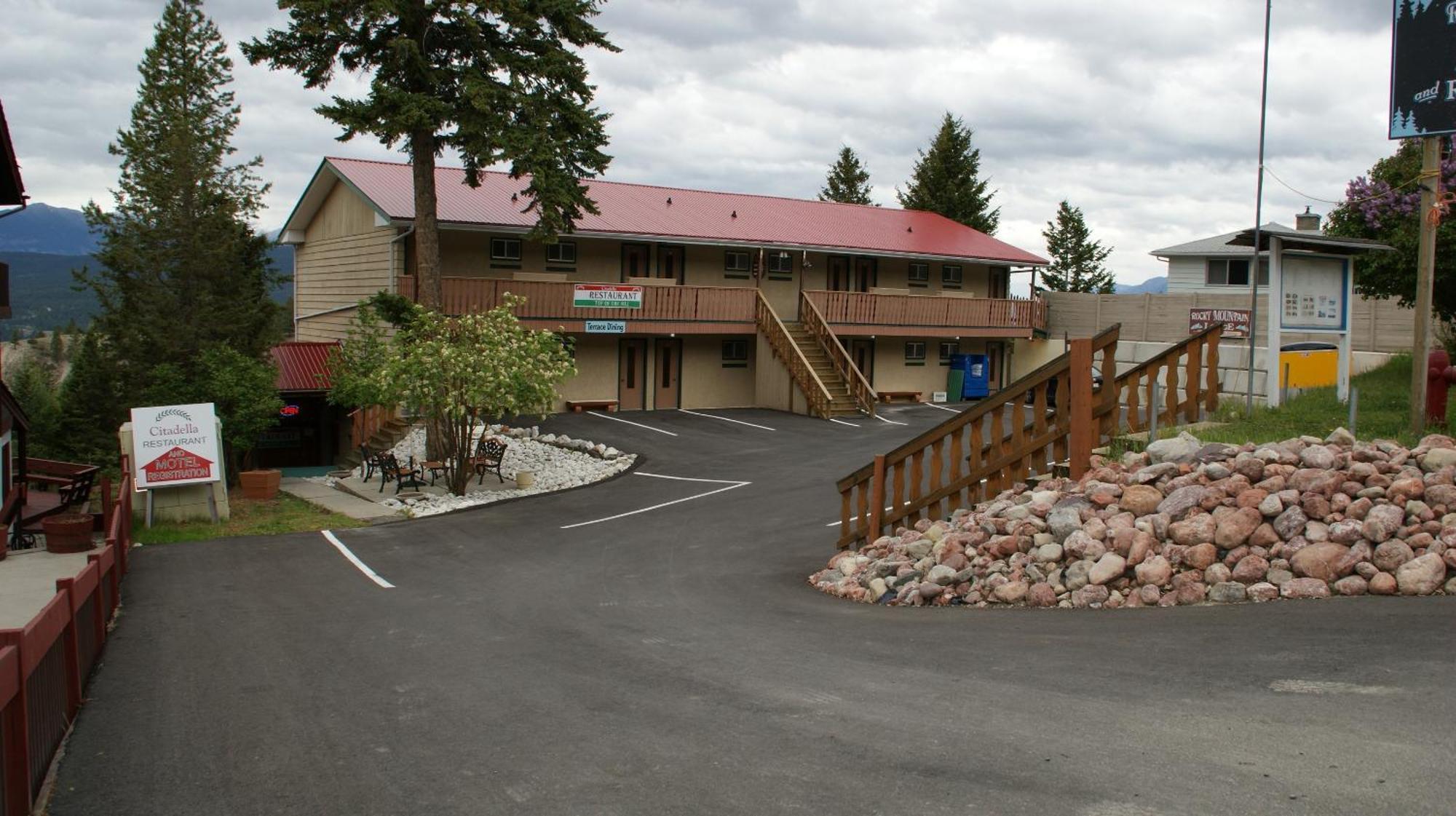 Motel Bo Radium Radium Hot Springs Exterior foto